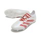 Crampon adidas Predator 24 Elite FG Blanc Rouge