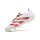 Crampon adidas Predator 24 Elite FG Blanc Rouge