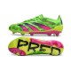 adidas Predator 24 Elite FG Vert Solaire Equipe Jaune Choc Citron Lucide