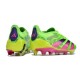 adidas Predator 24 Elite FG Vert Solaire Equipe Jaune Choc Citron Lucide