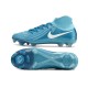 Chaussure Nike Phantom Luna 2 Elite FG Bleu Blanc