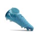 Chaussure Nike Phantom Luna 2 Elite FG Bleu Blanc