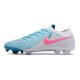Nike Phantom Luna ii Elite Low FG Bleu Blanc Rose