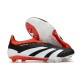 adidas Predator Elite LL FG Neuf Noir Banc Rouge Solaire