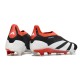 adidas Predator Elite LL FG Neuf Noir Banc Rouge Solaire