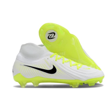 Chaussure Nike Phantom Luna 2 Elite FG Blanc Noir Jaune