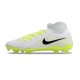 Chaussure Nike Phantom Luna 2 Elite FG Blanc Noir Jaune