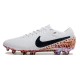 Nike Tiempo Legend 10 Elite FG Blanc Noir Orange