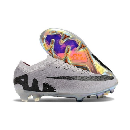 Nouvel Nike Zoom Mercurial Vapor XV Elite FG Gris Atmosphere Noir