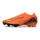 Chaussures Nike Mercurial Vapor XVI Elite FG Orange Jaune