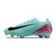 Chaussures Nike Mercurial Vapor XVI Elite FG Cyan Noir Rose
