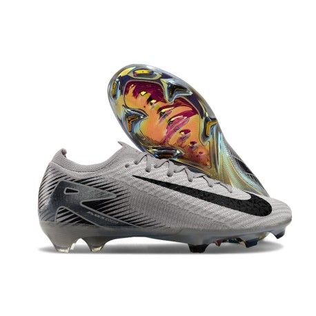 Chaussures Nike Mercurial Vapor XVI Elite FG Gris Noir
