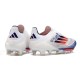 Chaussure adidas F50+ LL FG Advancement - Blanc Rouge Bleu