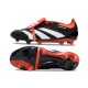 adidas Predator Tongue Elite FG Noir Blanc Rouge