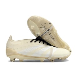Crampon adidas Predator FT Elite FG Beige Noir