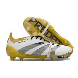 Crampon adidas Predator FT Elite FG Blanc Or Argent