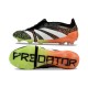 Crampon adidas Predator FT Elite FG Noir Blanc Orange Vert