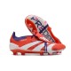 Crampon adidas Predator FT Elite FG Rouge Blanc