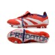 Crampon adidas Predator FT Elite FG Rouge Blanc
