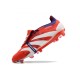 Crampon adidas Predator FT Elite FG Rouge Blanc