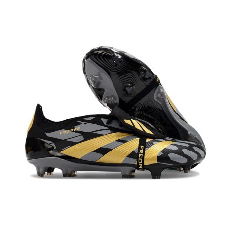 Crampon adidas Predator FT Elite FG Noir Or Métallique 