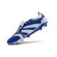 Crampon adidas Predator FT Elite FG Bleu Blanc