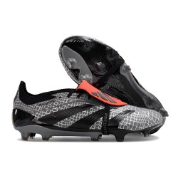Crampon adidas Predator FT Elite FG Noir Gris Rouge