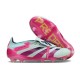 Crampon adidas Predator FT Elite FG Bleu Très Pâle Rose Lucide Jaune Semi Solaire