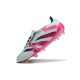 Crampon adidas Predator FT Elite FG Bleu Très Pâle Rose Lucide Jaune Semi Solaire