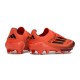adidas Crampons F50+ Elite FG Turbo Noir Aurore Platin Métallique
