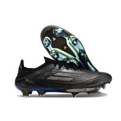 adidas Crampons F50+ Elite FG Dark Spark - Noir Argenté Doré