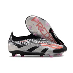 adidas Predator Elite LL FG Neuf Argent Noir Rouge
