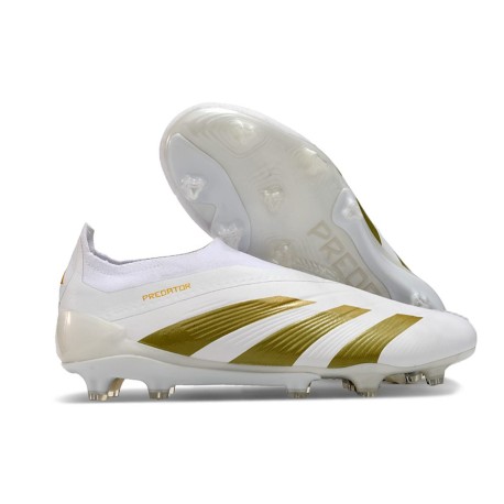adidas Predator Elite LL FG Neuf Blanc Or