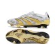 Crampon adidas Predator 24 Elite FG Blanc Or Gris