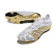 Crampon adidas Predator 24 Elite FG Blanc Or Gris