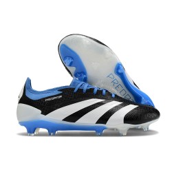 Crampon adidas Predator 24 Elite FG Noir Blanc Bleu