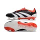 Crampon adidas Predator 24 Elite FG Noir Blanc Rouge