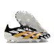 Crampon adidas Predator 24 Elite FG Noir Blanc Or