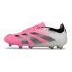 Crampon adidas Predator 24 Elite FG Rose Blanc Noir