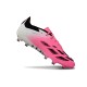 Crampon adidas Predator 24 Elite FG Rose Blanc Noir
