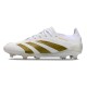 Crampon adidas Predator 24 Elite FG Blanc Or
