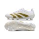 Crampon adidas Predator 24 Elite FG Blanc Or