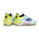 adidas F50 Elite FG Homme Bleu Noir Jaune
