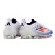 adidas F50 Elite FG Homme Bleu Blanc Rouge