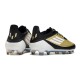 adidas F50 Elite FG Homme Doré Noir Blanc 