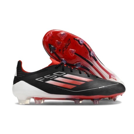adidas F50 Elite FG Homme Noir Rouge