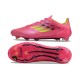 adidas F50 Elite FG Homme Rose Jaune