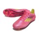 adidas F50 Elite FG Homme Rose Jaune