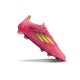 adidas F50 Elite FG Homme Rose Jaune