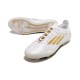 adidas F50 Elite FG Homme Day Spark - Blanc Doré Blanc